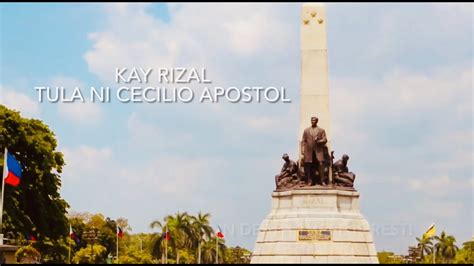 Kay Rizal” Tula Ni Cecilio Apostol Philippines Nationalhero