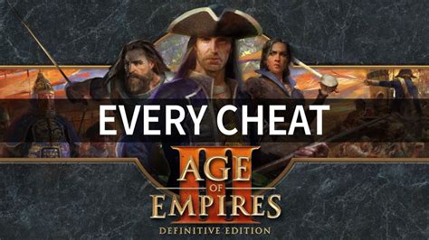 Every Age Of Empires Iii Definitive Edition Cheat Code The Every