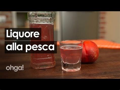 Come Preparare Il Liquore Alla Pesca Youtube