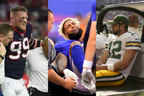 The Nfls Injury Catastrophe Wsj