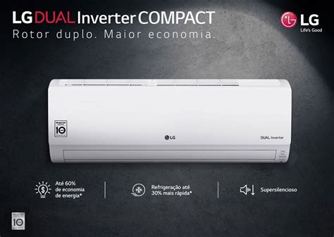 Ar Condicionado Split Lg Dual Inverter Btus Compact Frio Lg Brasil