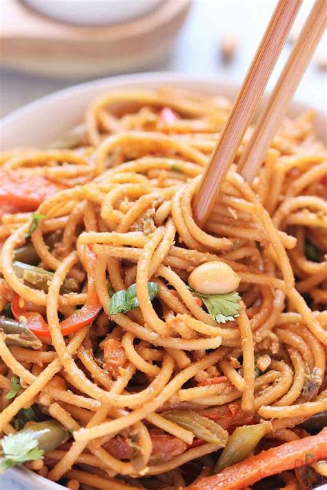 Asian Peanut Butter Noodles Telegraph