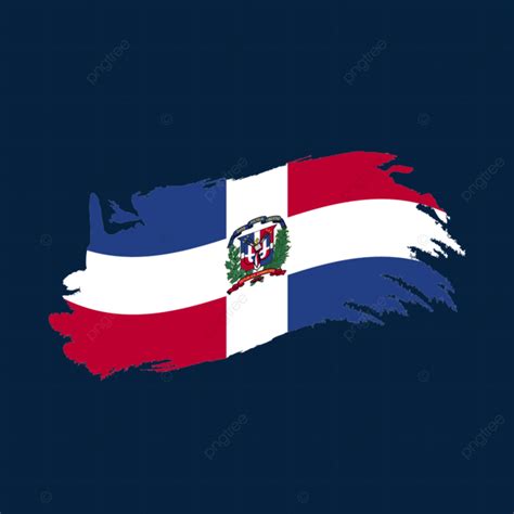 Bandeira Da República Dominicana Imagens Clipart De Traçado De