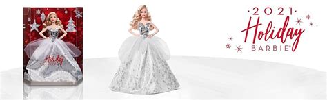 Amazon Barbie Signature Holiday Doll Inch Blonde Wavy