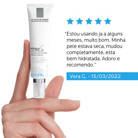 Anti Idade La Roche Posay Redermic Hyalu C UV Beleza Na Web