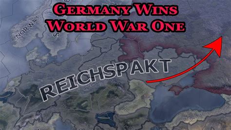 Germany Wins Ww Great War Redux Year Hoi Timelapse Youtube