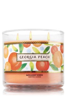 Georgia Peach 3 Wick Candle Home Fragrance 1037181 Candles Body