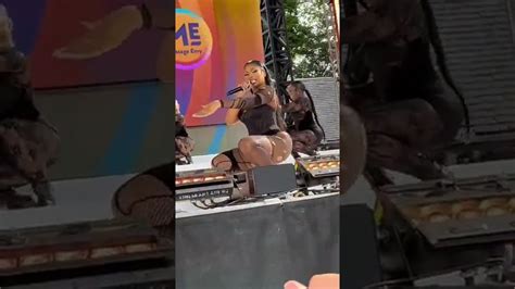 Megan Thee Stallion Live In Concert At Central Park Nyc Pt Youtube