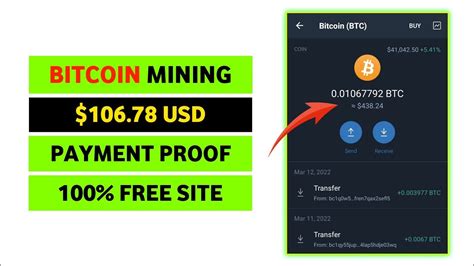 Best Free Bitcoin Mining Website 2022 Live Payment Proof 100