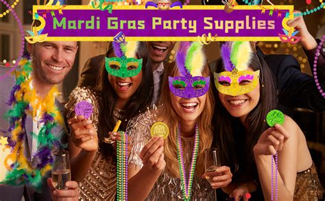 Amazon Funixy Mardi Gras Accessories Mardi Gras Beads Bulk