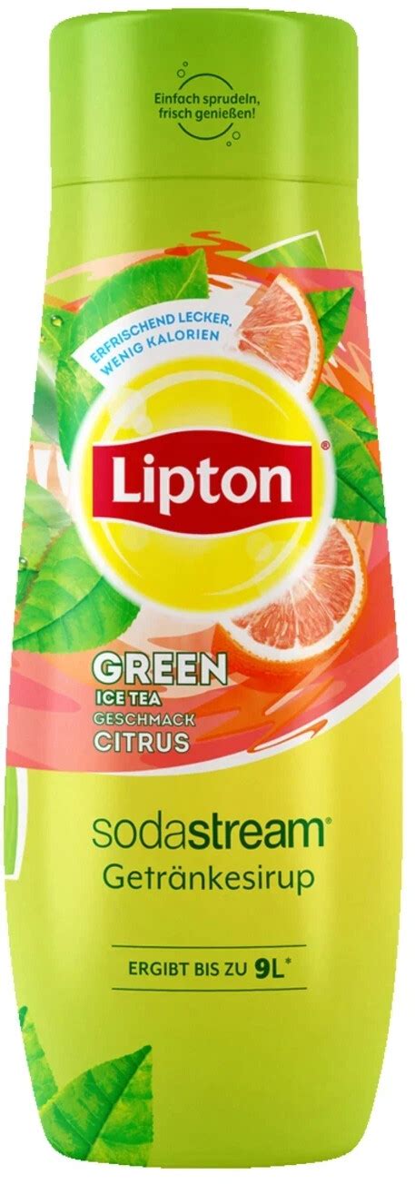 Sodastream Lipton Green Ice Tea Getr Nkesirup Ml Ab