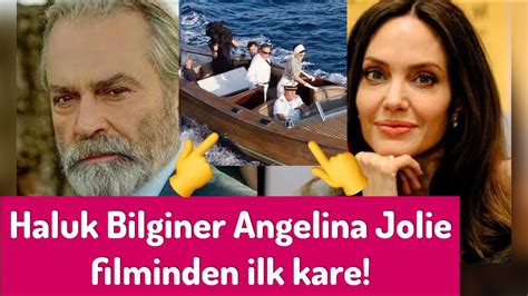 Haluk Bilginer Angelina Jolie nin başrol olduğu Maria filminin setinden