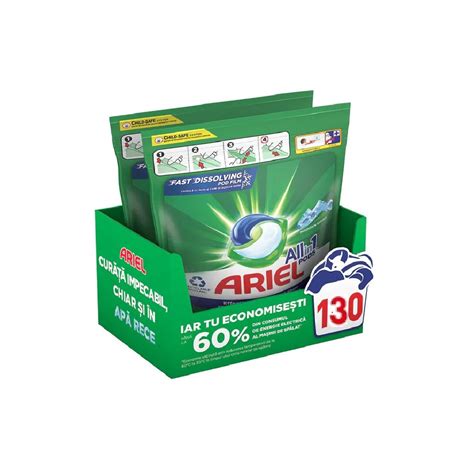 Detergent De Rufe Capsule Ariel All In One PODS Mountain Spring 2x65