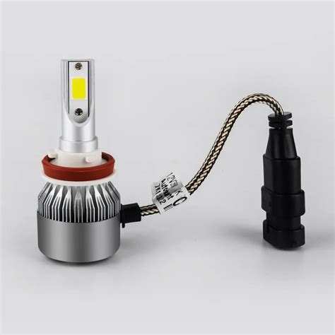 Shipping By DHL C6 Car Headlight 72W 7600LM Led Light Bulbs H1 H3 H7