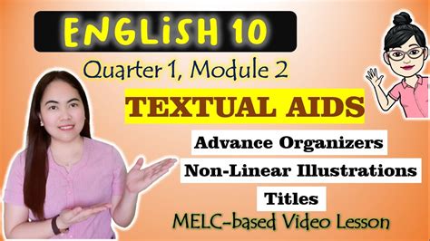 Textual Aids Grade Melc Based Video Lesson Quarter Module