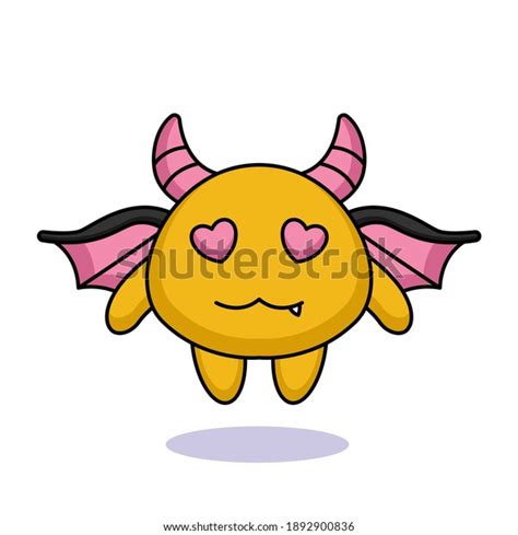 Cute Monster Love Theme Valentines Day Stock Vector Royalty Free