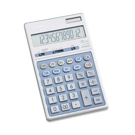 Sharp Sh Hb Sharp El Hb Digit Semi Desktop Basic Calc