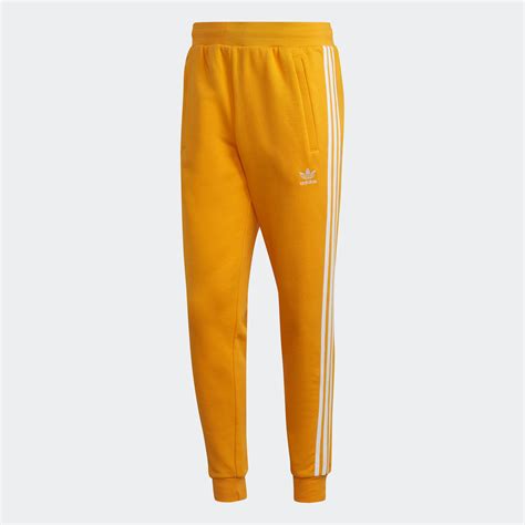 Adidas Adicolor 3 Stripes Pants Collegiate Gold Chicago City Sports