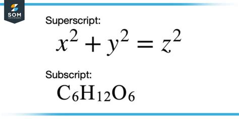 Superscript Definition Meaning