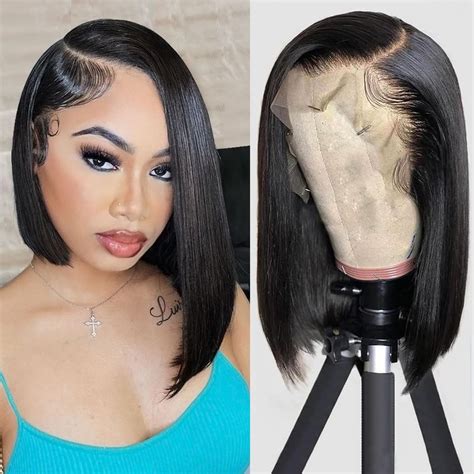 Bob Wig Human Hair 13x4 Hd Lace Front Wigs Human Hair Wigs