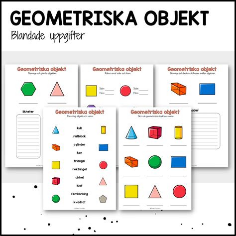 Geometriska Objekt Teach Academy