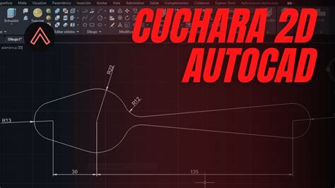 Como Hacer Una CUCHARA En AutoCAD 2D YouTube