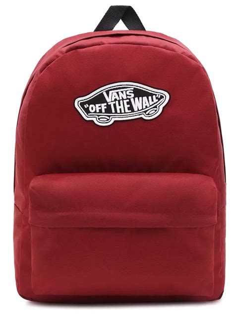 Рюкзак красный VANS REALM BACKPACK - купить с доставкой по выгодным ...