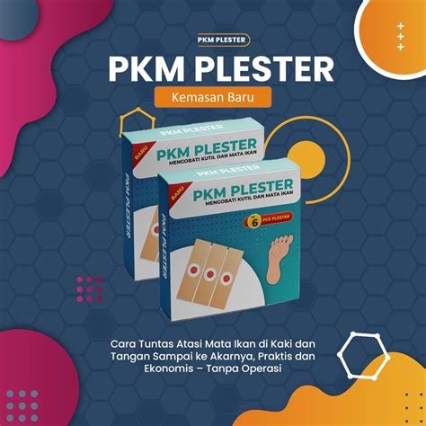 Jual PKM Plester Plester Obat Kutil Mata Ikan Kapalan Shopee