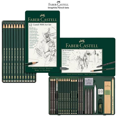 Faber Castell Pitt Graphite Pencil Sets Jerry S Artarama