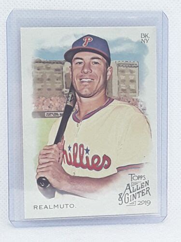 J T Realmuto 2019 Topps Allen Ginter Baseball 147 Philadelphia