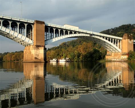 Washington Crossing Bridge Over The Allegheny River Pitts Flickr