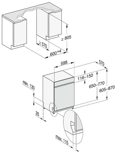 Miele Inbouw vaatwasser G 7020 SCi Krëfel