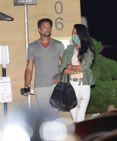 Photo David Charvet Est All Diner Avec Sa Compagne Oksana Rykova Au