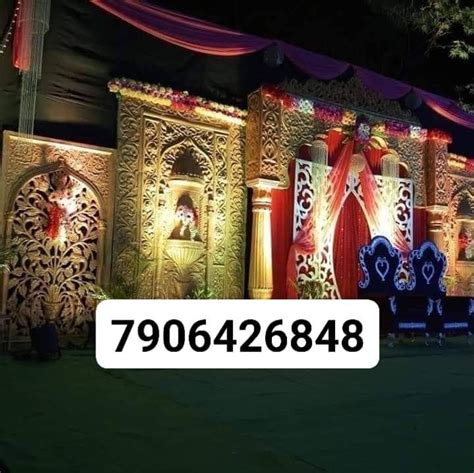 Weddings Golden Weding Fiber Stage At Rs Set In Saharanpur Id