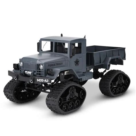 New Simulation Off Road RC Military Truck Four Wheel Drive 24GH RC ...