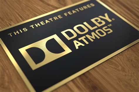 Dolby Atmos Home Theater Sign Etsy Canada