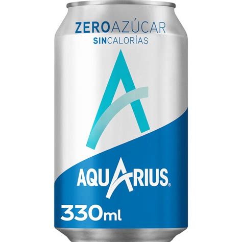 Comprar Bebida isotónica sin azúcar sabor limón lata 33 cl AQUARIUS