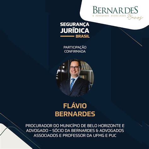 Dr Flávio Bernardes é palestrante do evento Segurança Jurídica Brasil