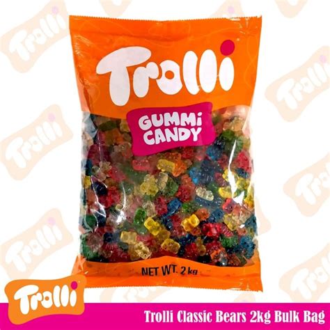 Trolli Classic Bears 2kg Bulk Bag Gummi Candy ♤♗ Lazada Ph