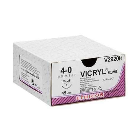 Ethicon Vicryl Rapid 4/0 SH - Alere A/S