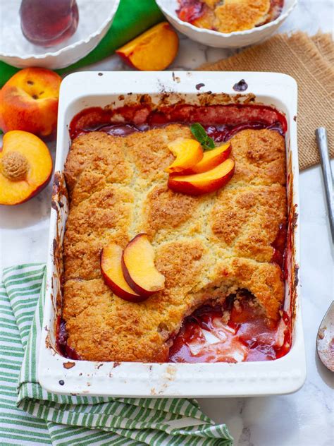 The Best Peach Cobbler Recipe Video Tatyanas Everyday Food