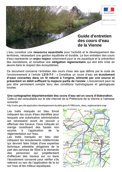 Calaméo Guide D entretien Des Cours D eau V2