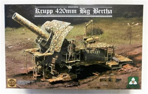 Takom Krupp Mm Big Bertha Military Model Kit