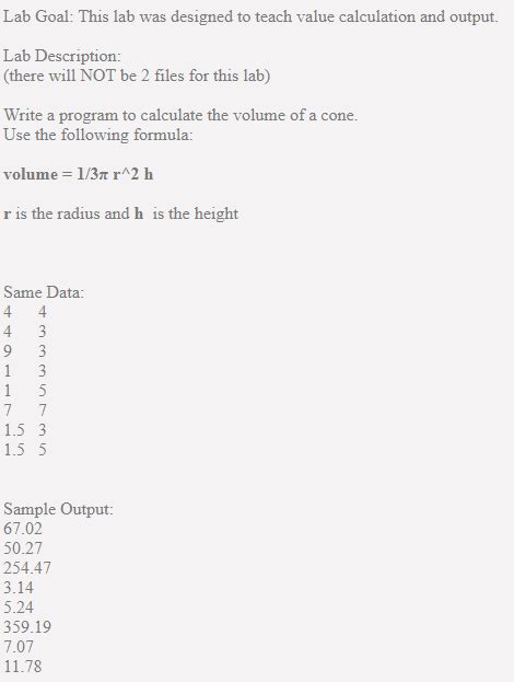 Solved Lab Goal This Lab Was Designed To Teach Value