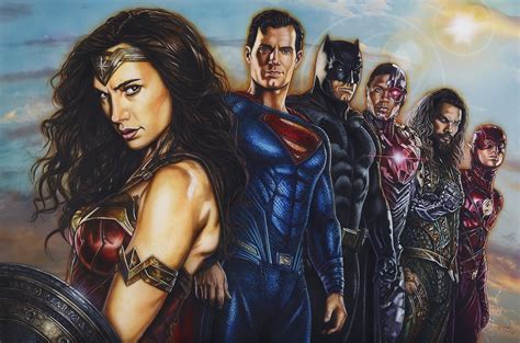 Justice League Paint Art Wallpaper,HD Superheroes Wallpapers,4k ...