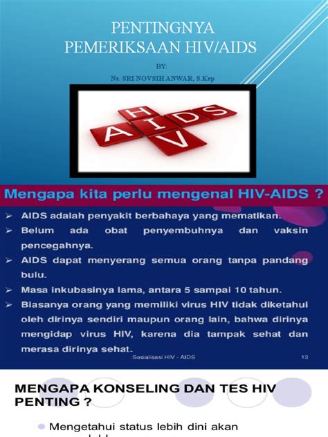 Pentingnya Pemeriksaan Hiv Pdf