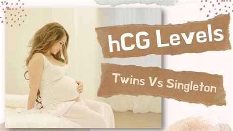 Hcg Level For Twins Vs Single Pregnancy Youtube