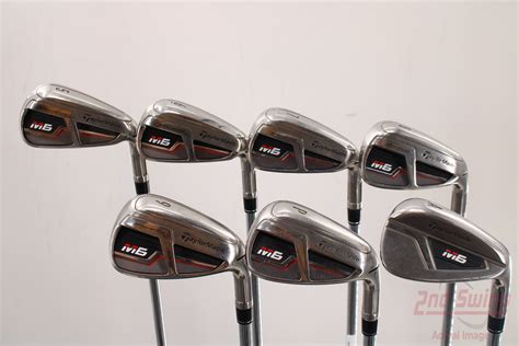 Taylormade M6 Iron Set 5 Pw Gw Sw Fst Kbs Max 85 Steel Stiff Right