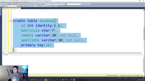 Como Relacionar Tablas Mediante Comandos Sql En Sql Server Youtube