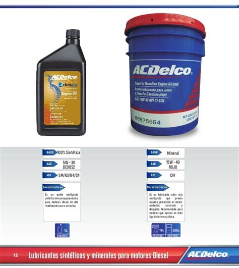 Catálogo De Filtros Y Lubricantes 2014 Acdelco